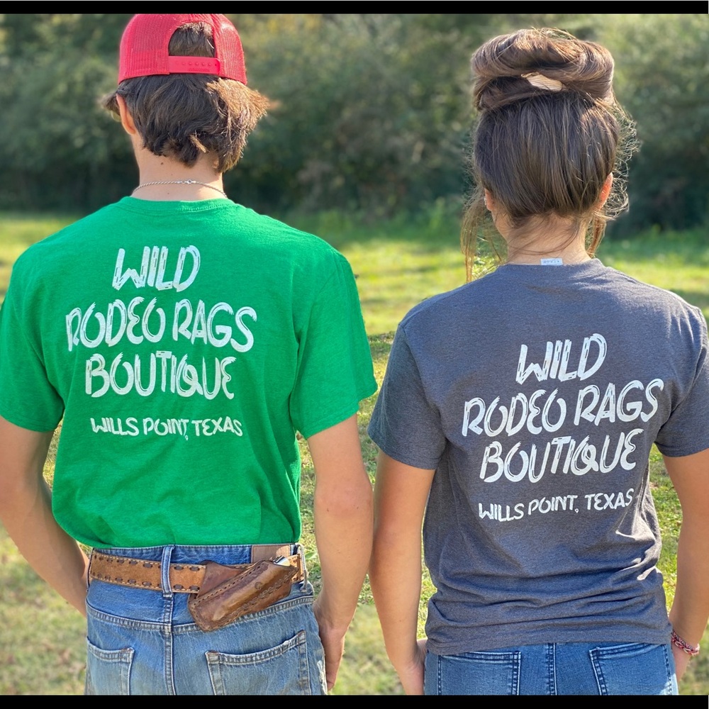 Wild Rodeo Rag Logo Tee - Picture 2 of 4